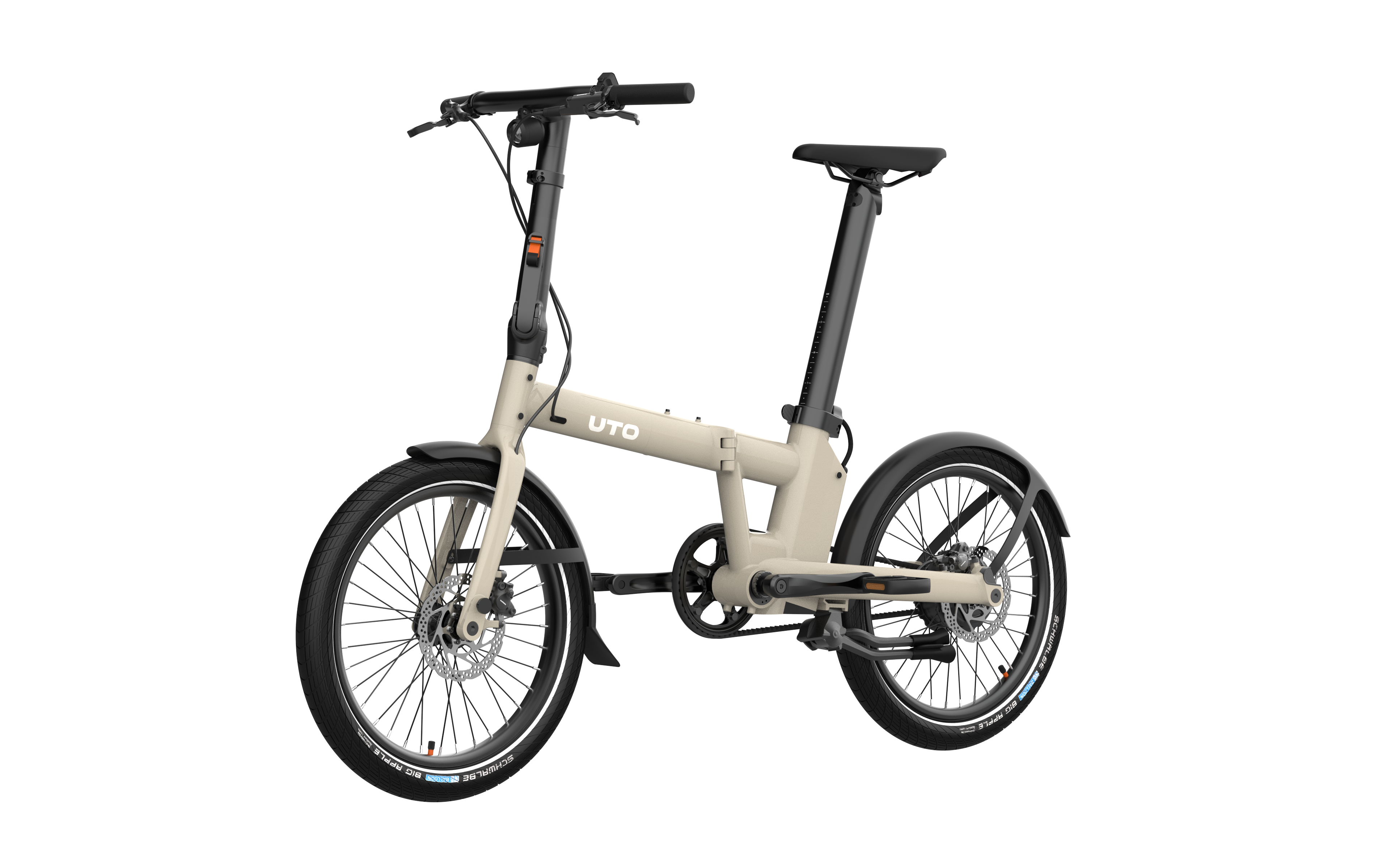 UTO PRO20 353Wh E-Klappräder (beige) 4